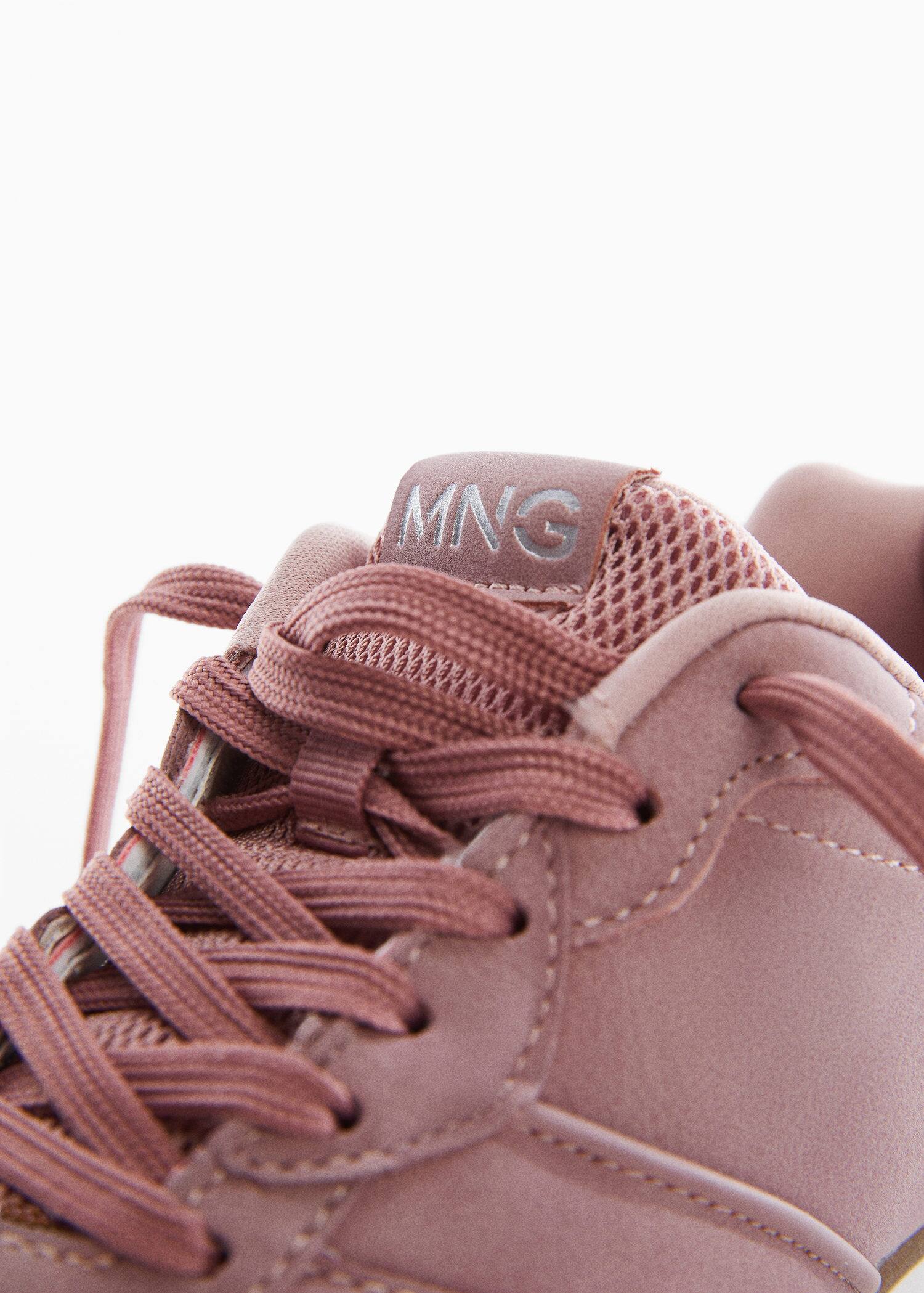 Laces basic sneakers | MANGO